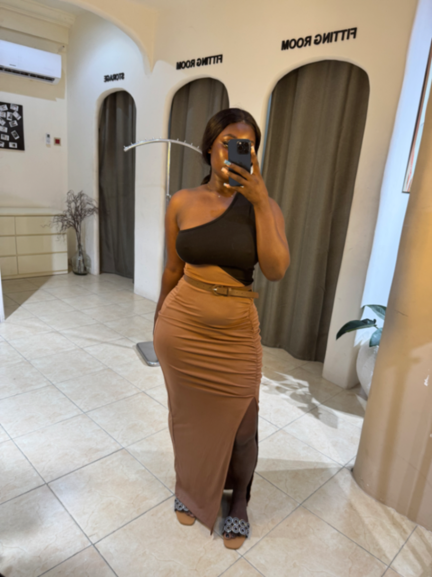 Sahara Slit  Dress
