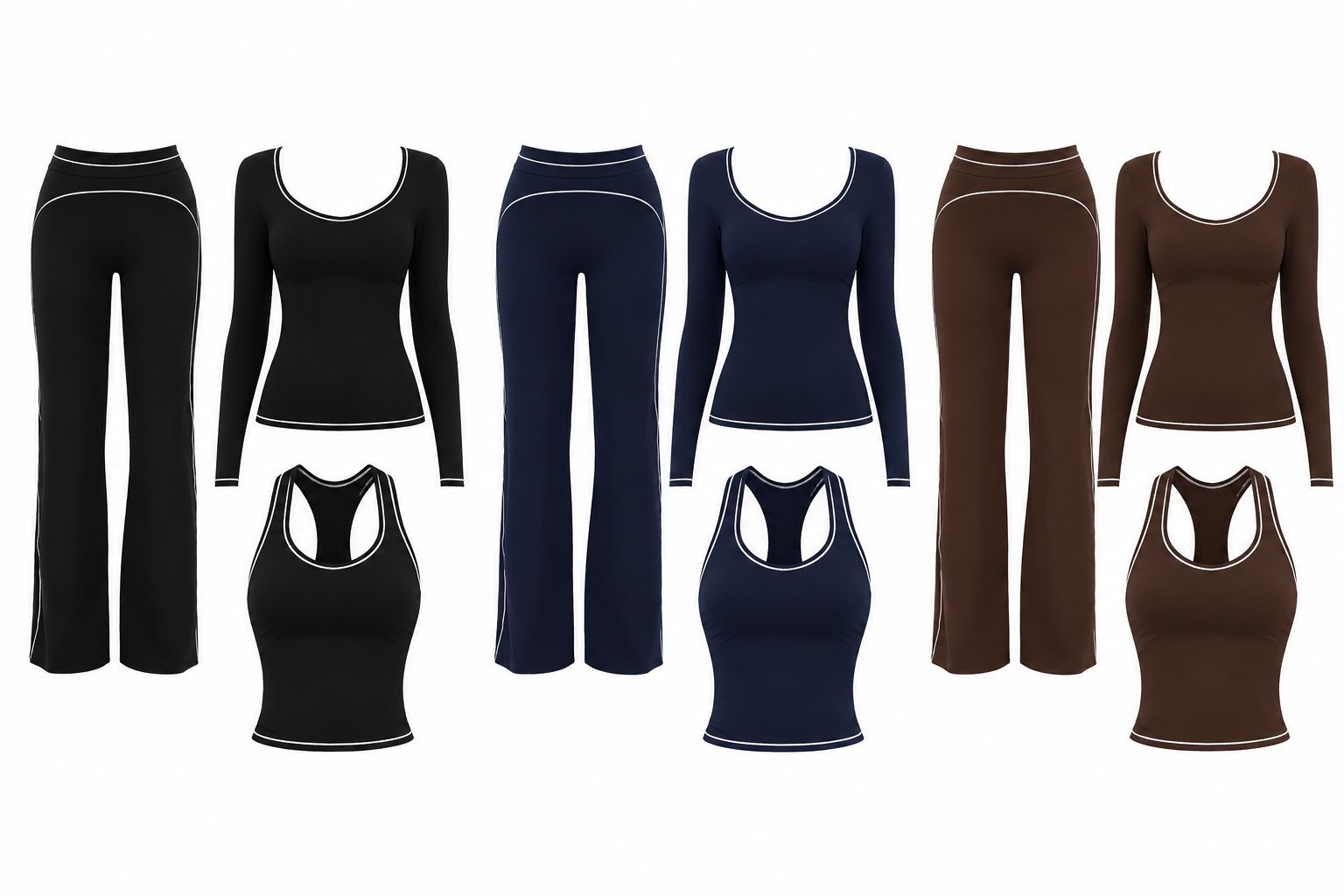 Pant + 2Tops Set 
