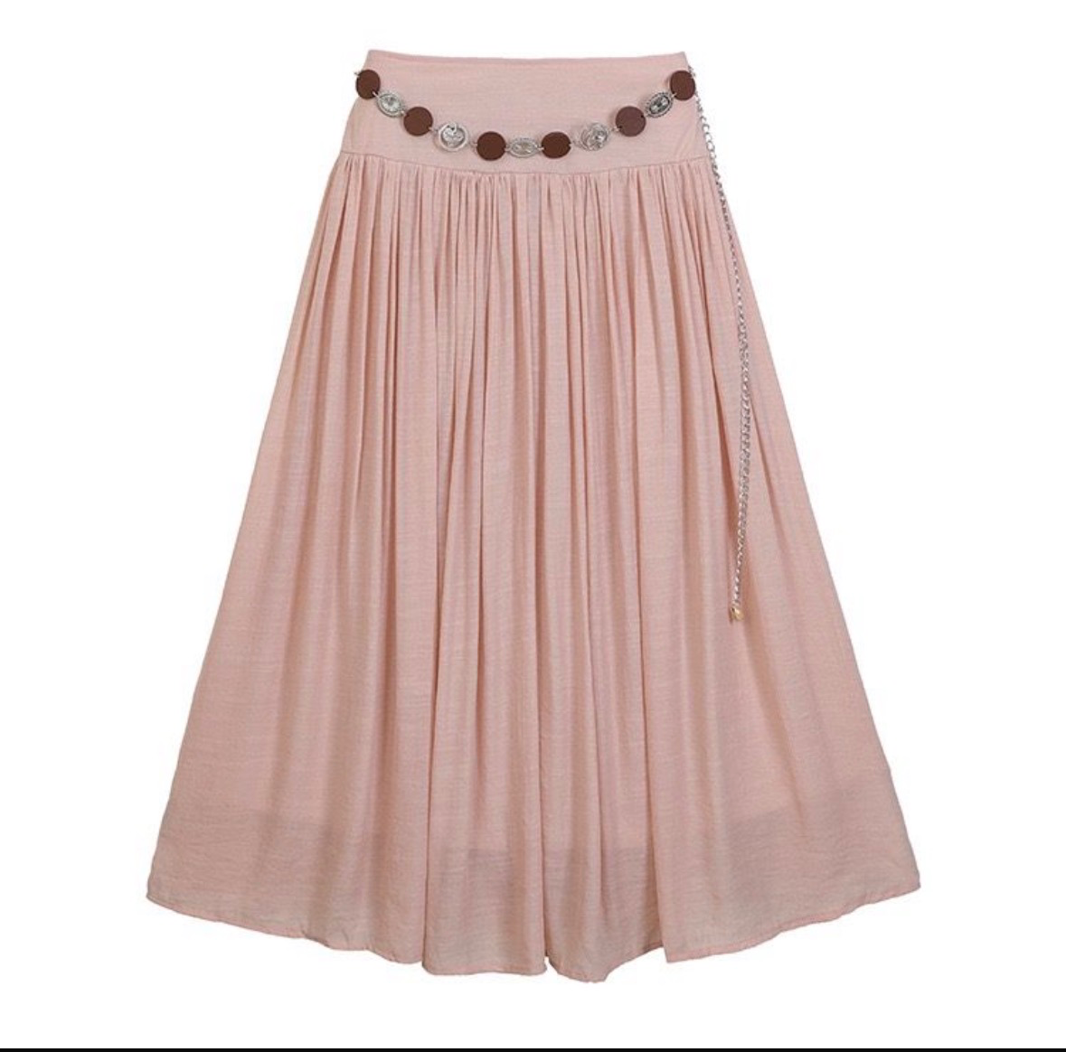 Belted waist skirt 