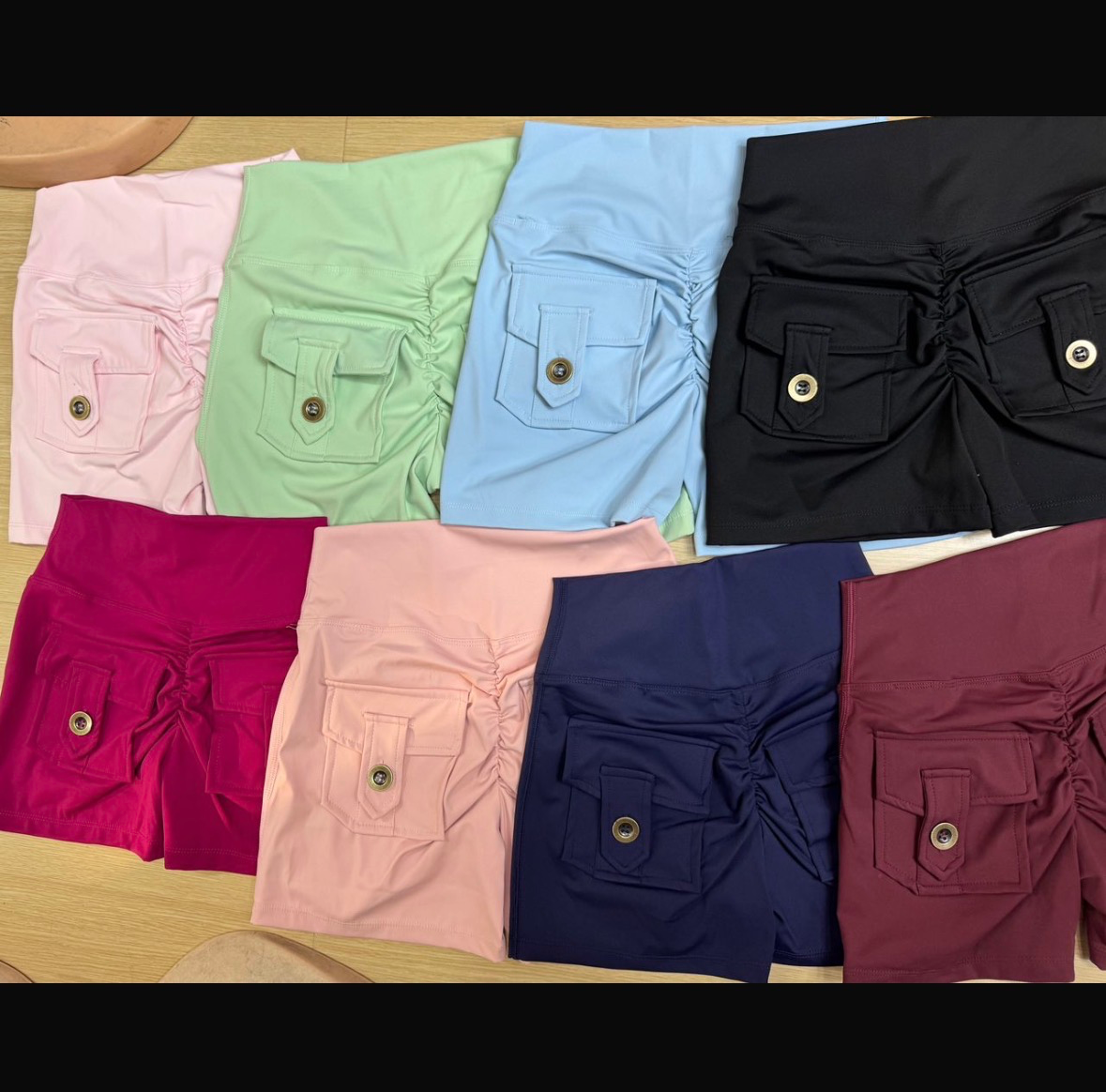 Cargo Scrunch Shorts