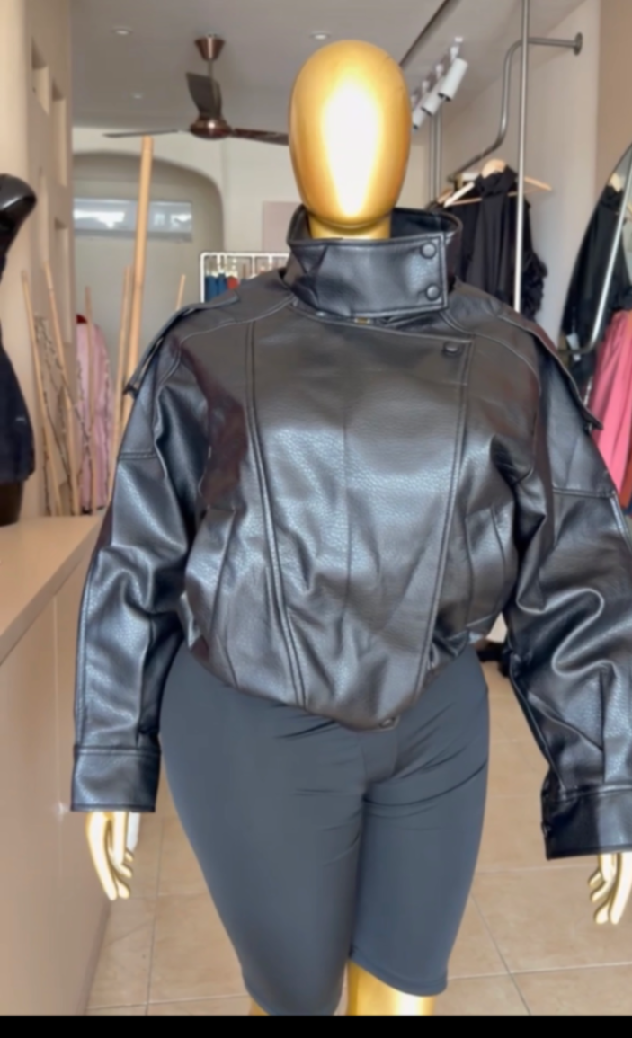 Leather jacket 